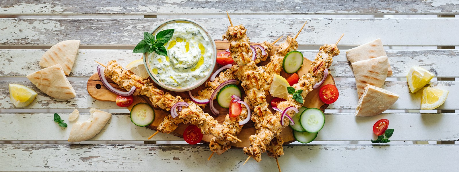 Grilované kuřecí Souvlaki